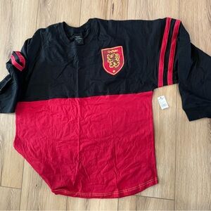 Harry Potter Gryffindor Long Sleeve Shirt Spirit Jersey 3X Universal Studios NEW
